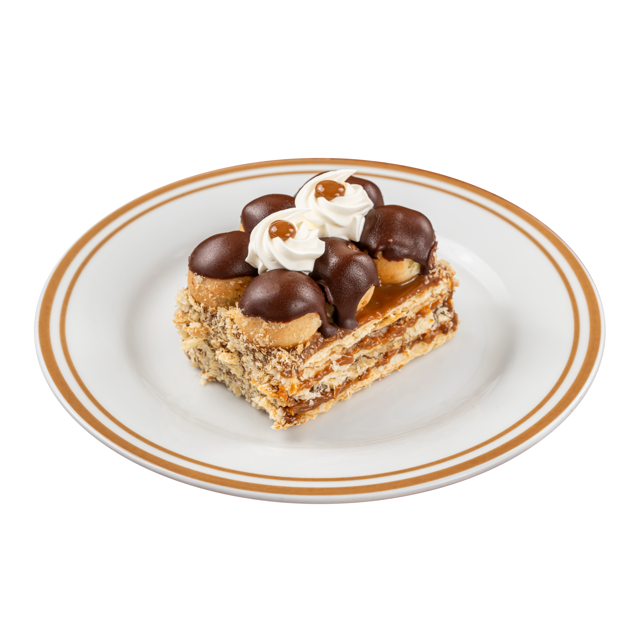 Milhojas de Profiteroles Carta Digital